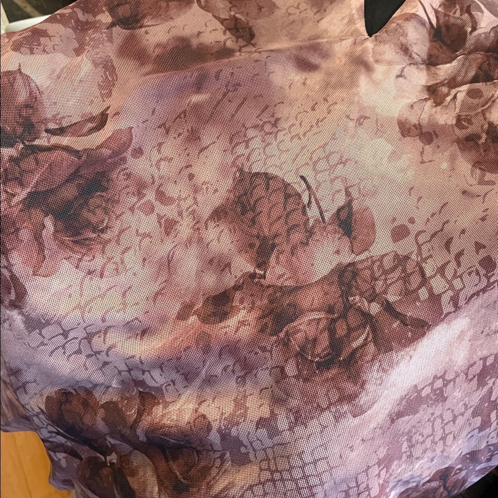 PrettyLittleThing Mauve Floral Halter Dress